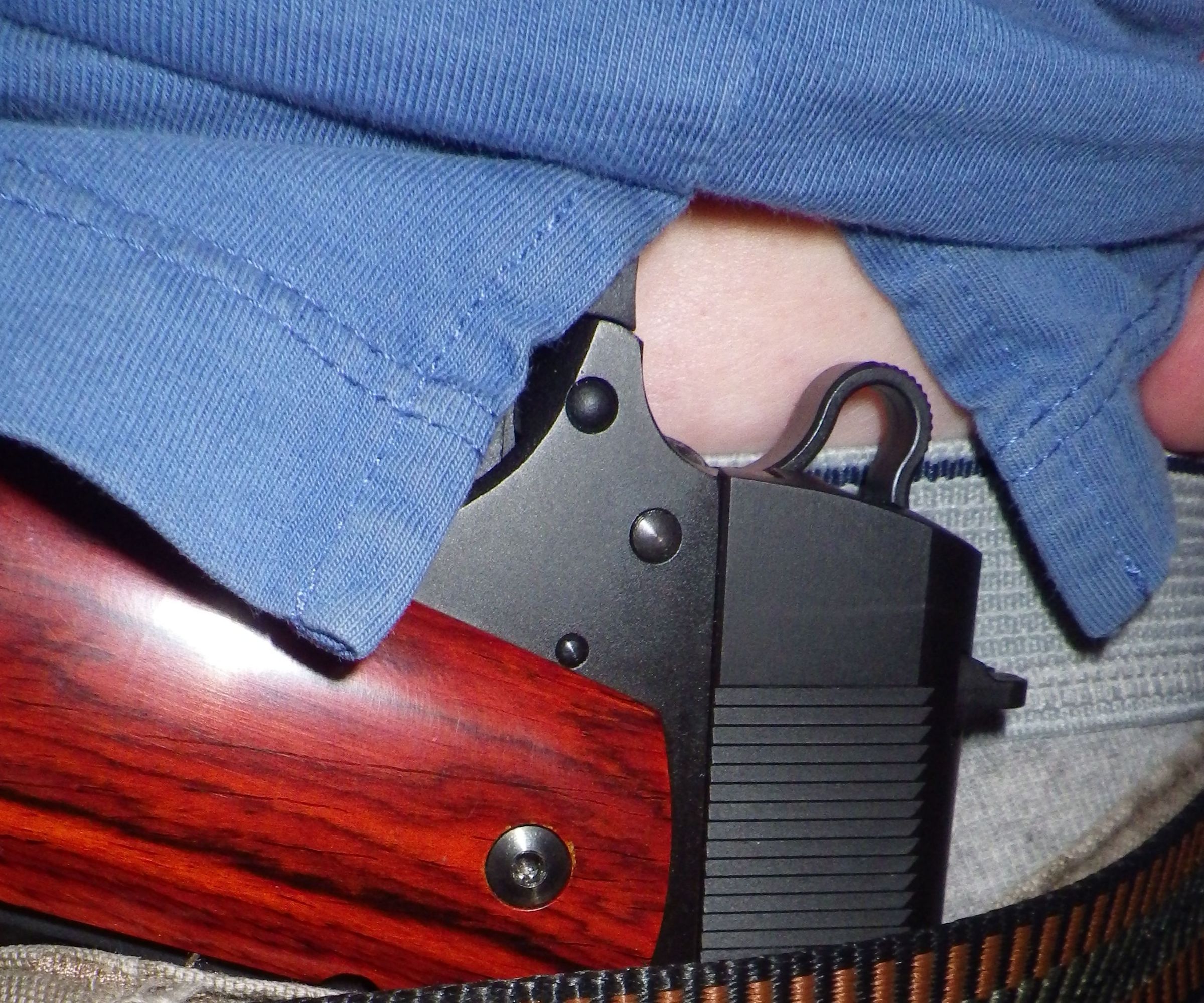 Minimalist IWB Holster