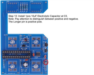 10uF Electrolytic Capacitor
