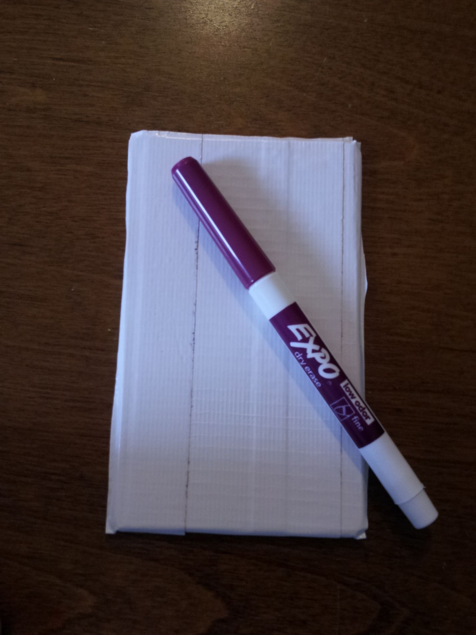 Mini Dry Erase Board 4 Steps Instructables