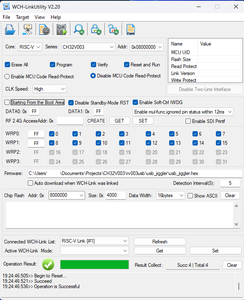 Flash the Firmware to the Micro Chip