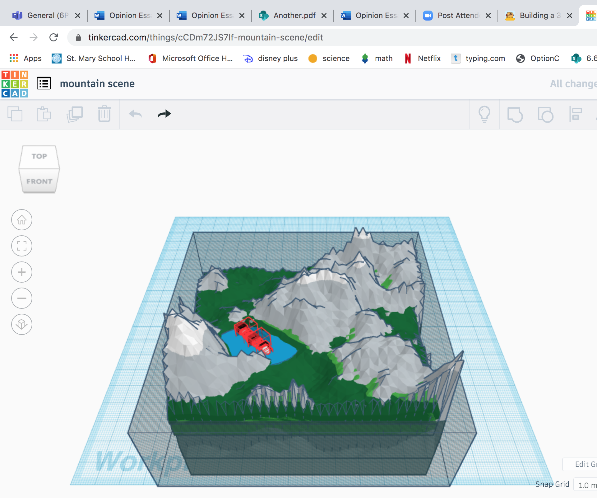 Mountain Scene 1.2 : 6 Steps - Instructables