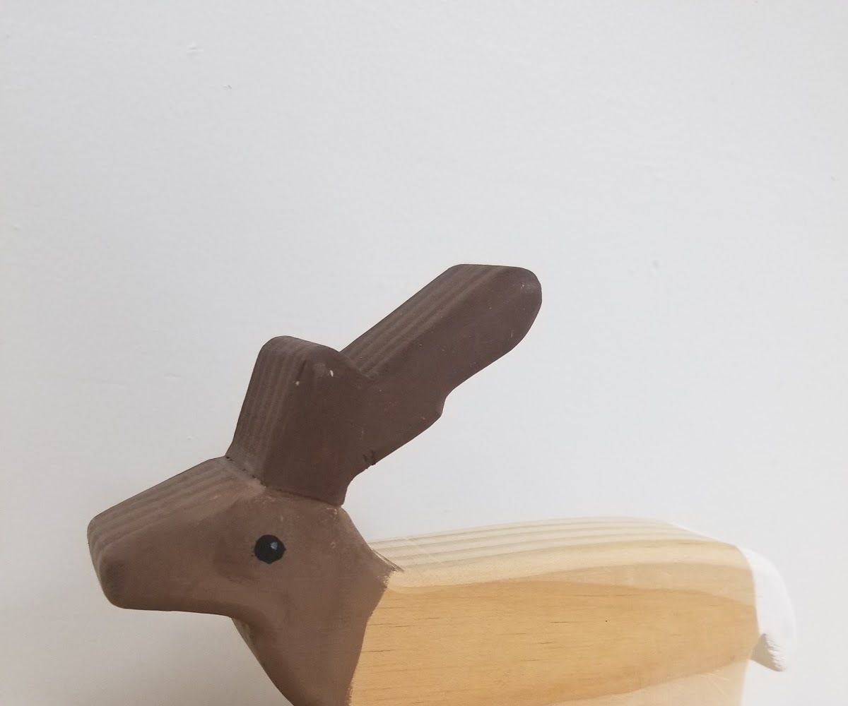 How to Make a Wooden Toy Elk
