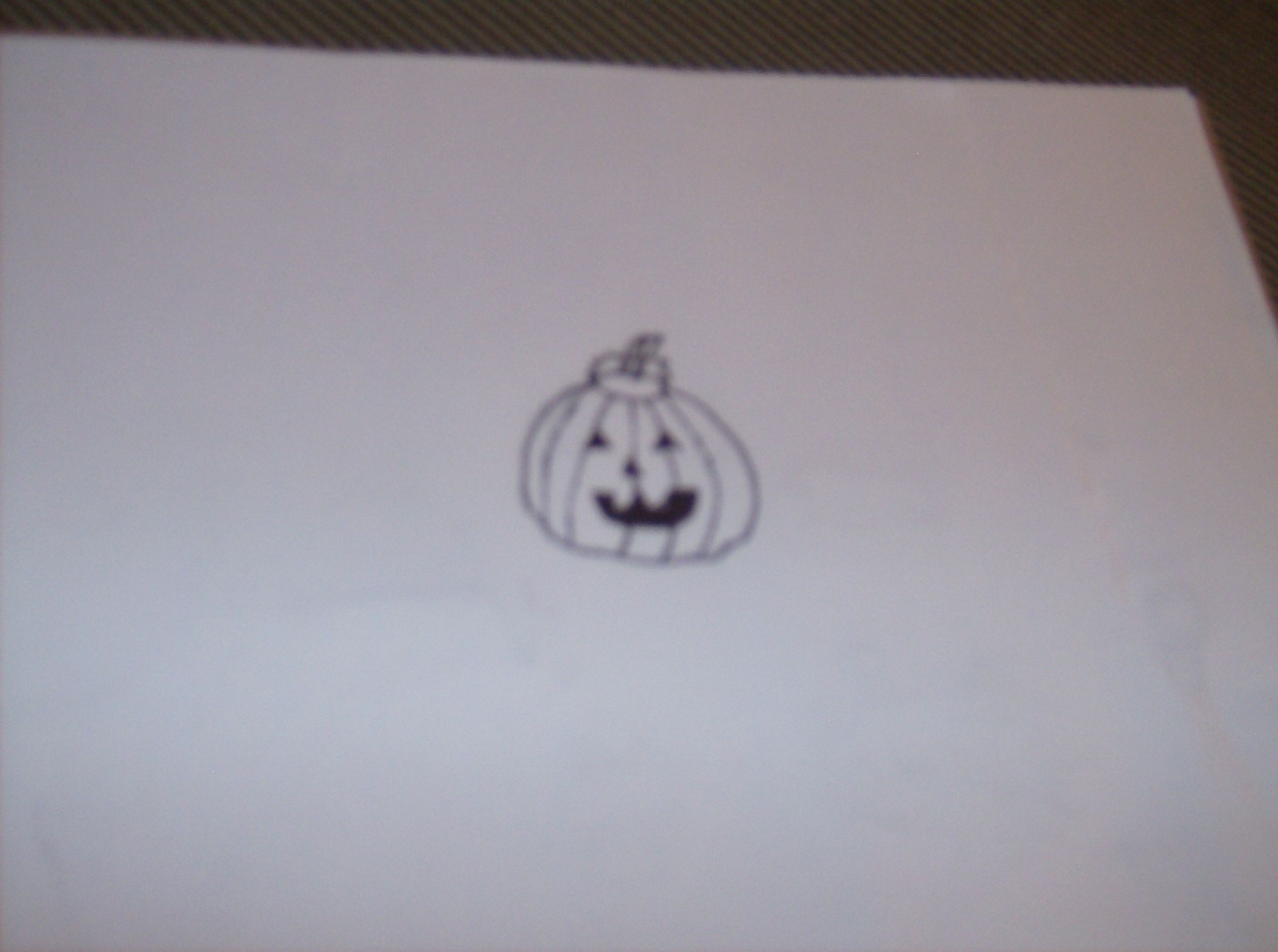 How to Draw a Jack-o-lantern