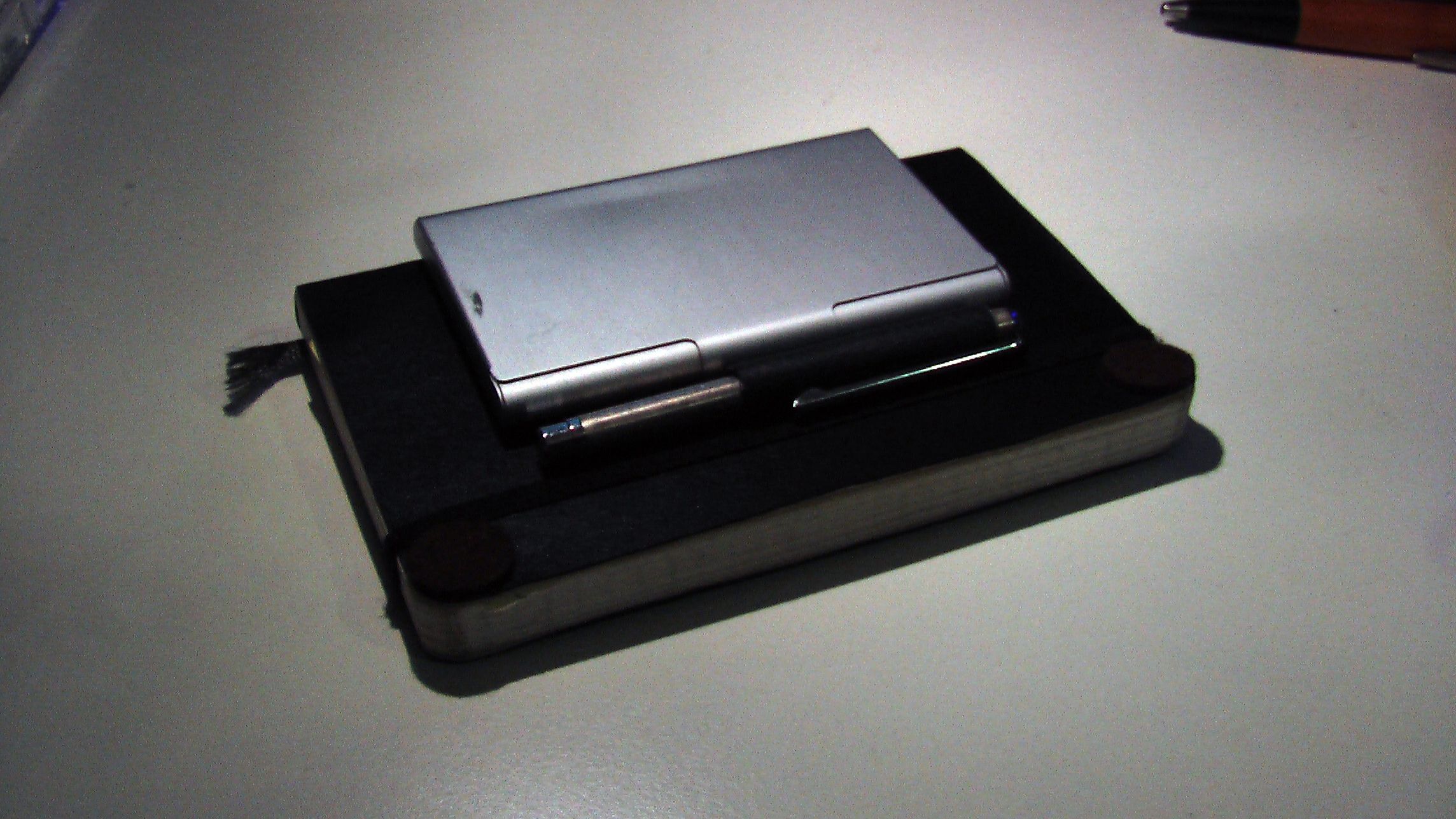 Moleskin & Muji: Notebook Wallet