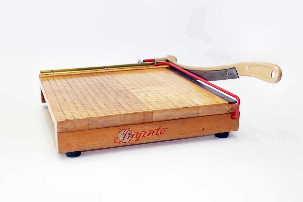 Restore Old Paper Cutter : 14 Steps (with Pictures) - Instructables