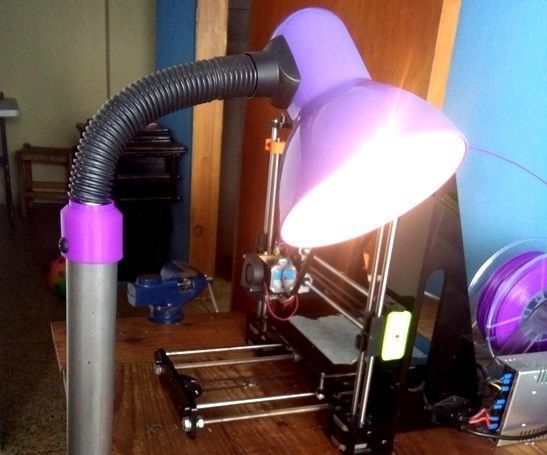 Recycled Desk Lamp