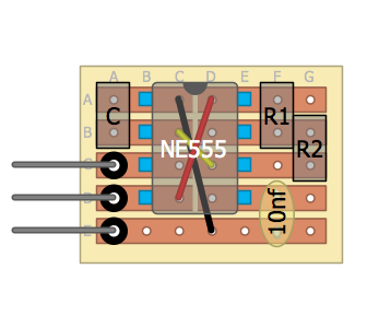 555 Astable Module