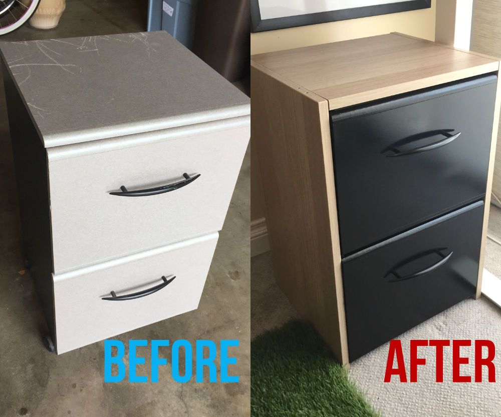 Turn Your Stinky Old Filing Cabinet Into a Modern Piece of Art