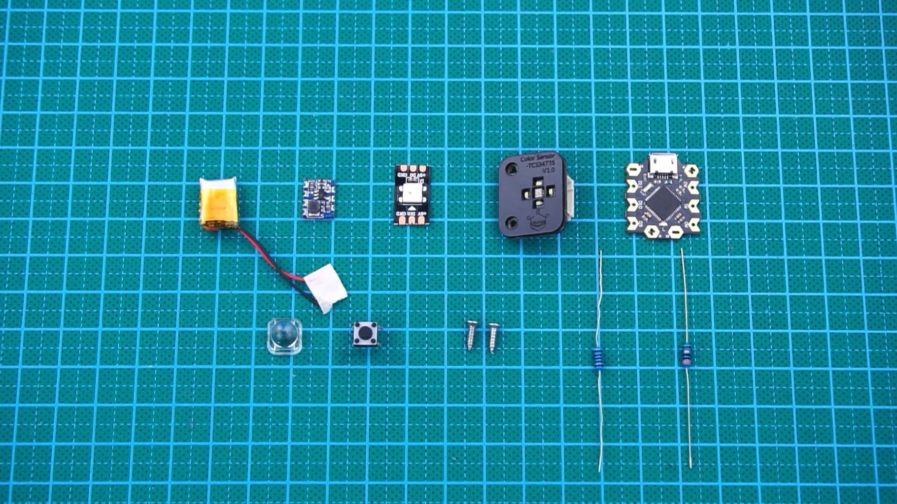 Arduino RGB Color Recognising Flashlight