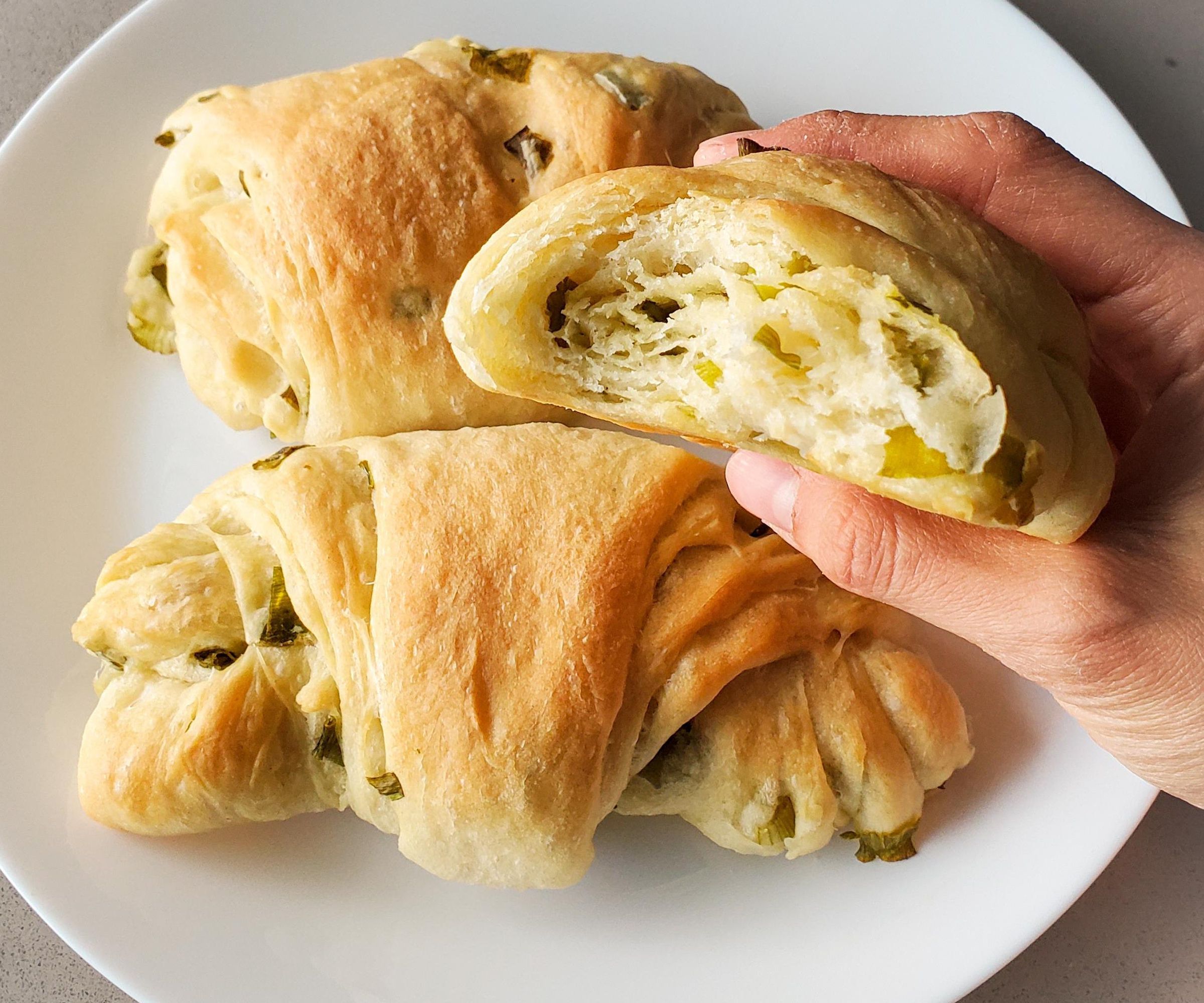 Cong You Bing Croissants