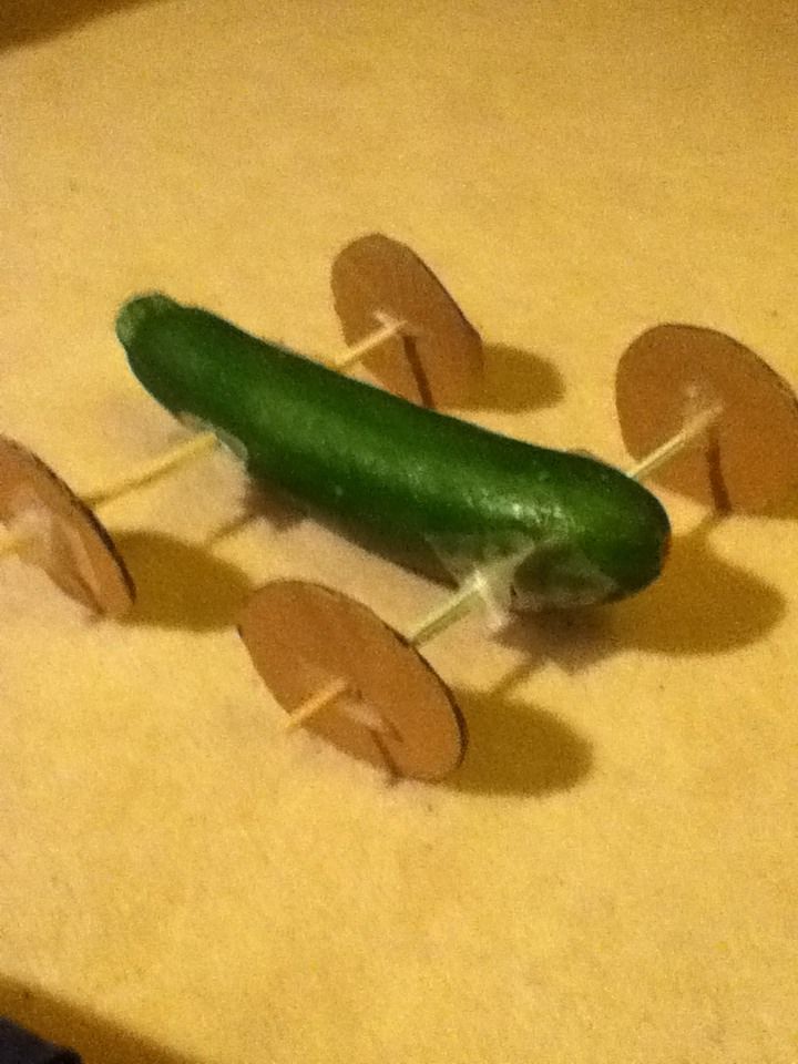 Fruit Racing Car