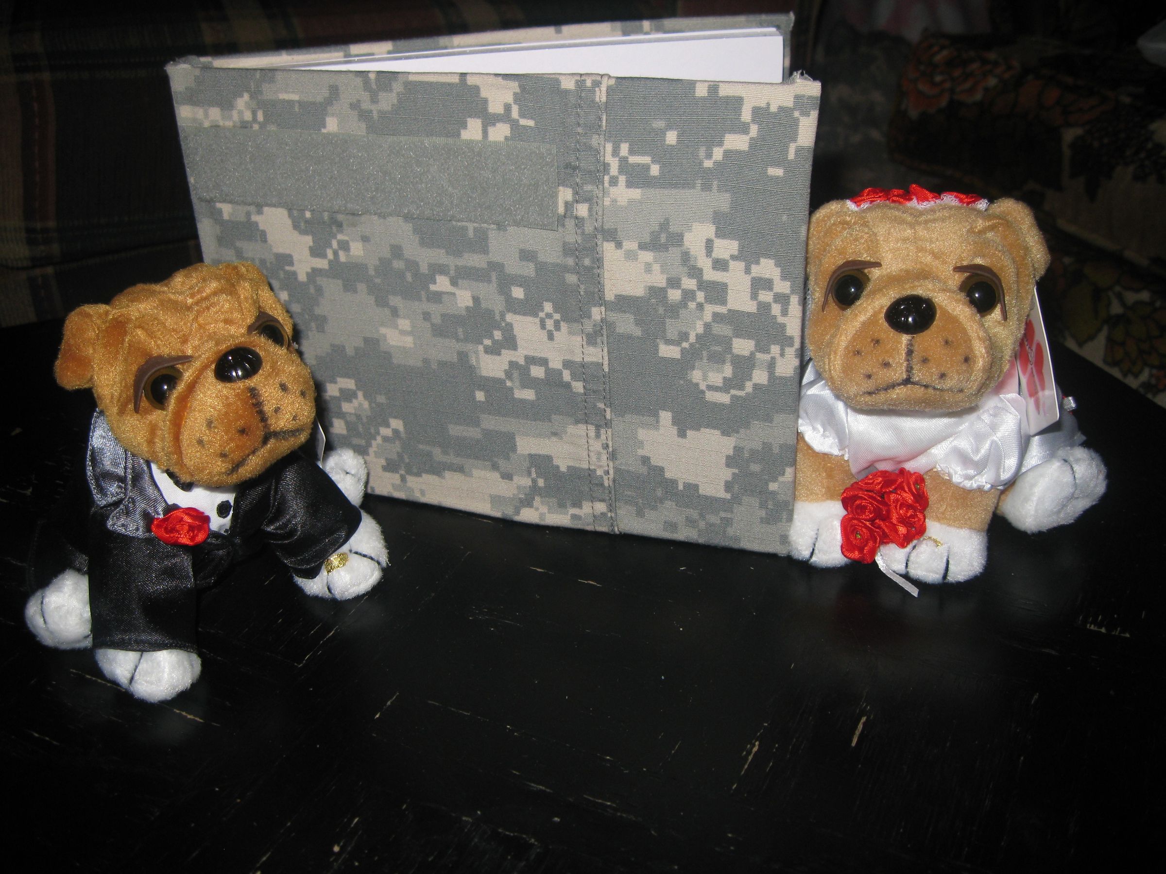Army Wedding Guestbook