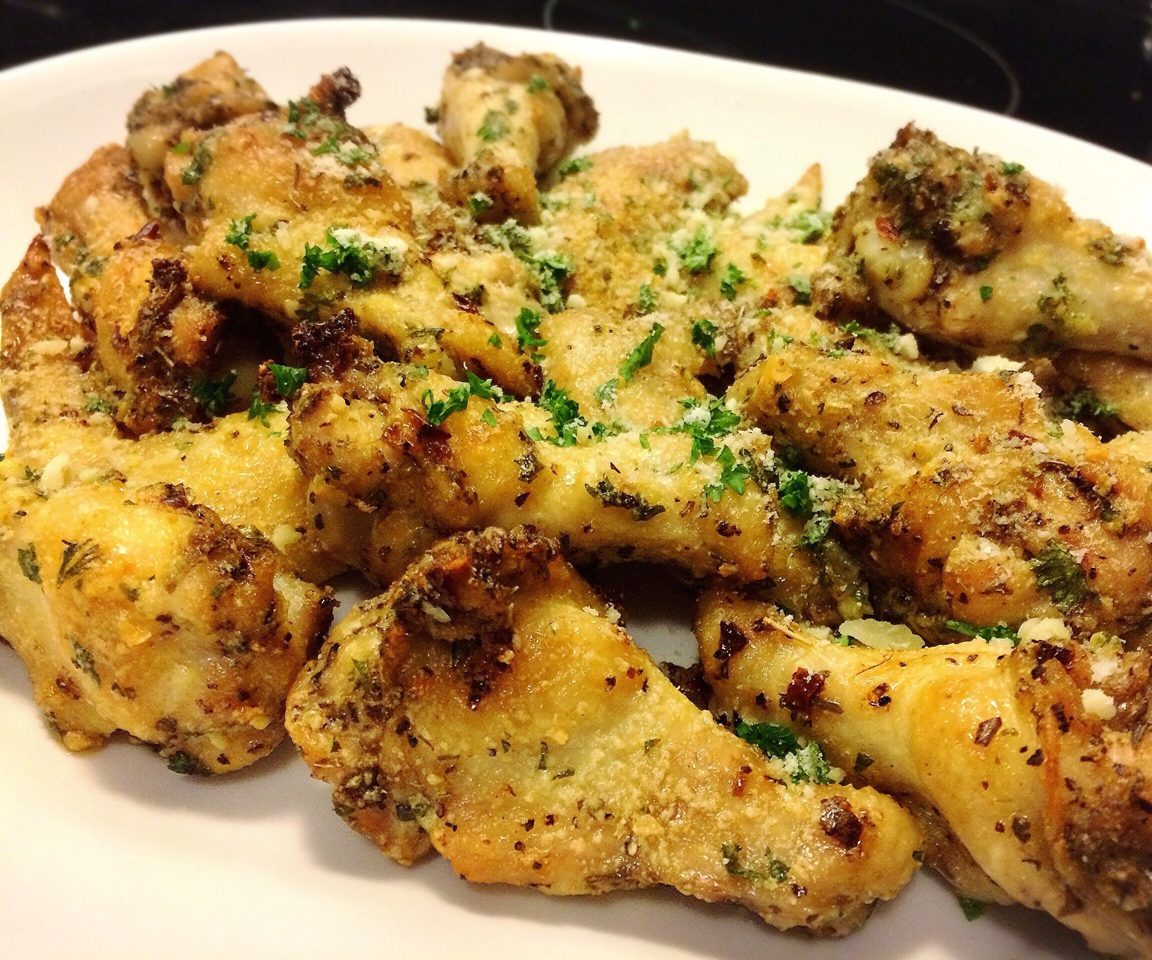 Garlic Parmesan Chicken Wings