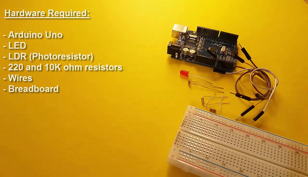 Led And Ldr Arduino Project Arduino - LDR With LED : 6 Steps (with Pictures) - Instructables