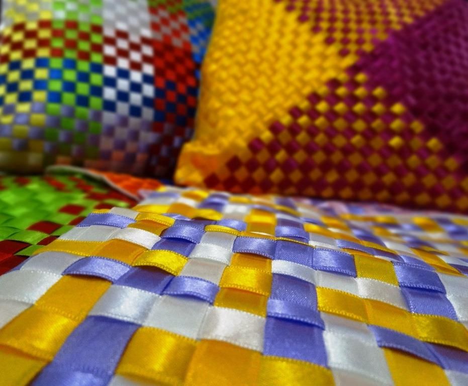 Cushion Designs With Ribbons
