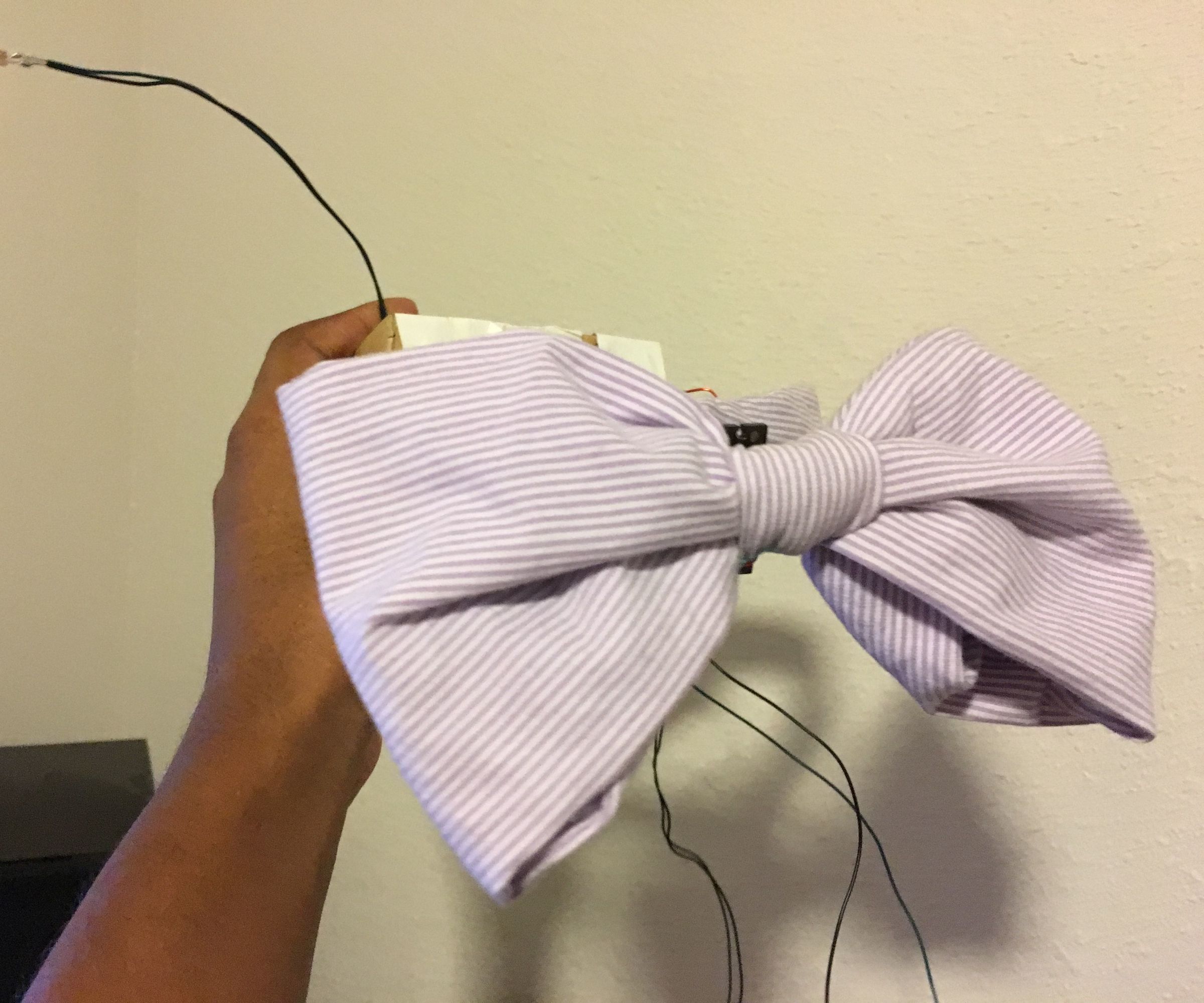 Flexing Sensor Bow Tie