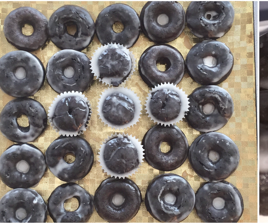 6 Ingredient Glazed Chocolate Donuts, Cupcakes & Cake