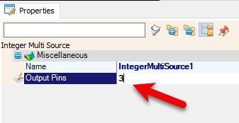 In Visuino Set Components