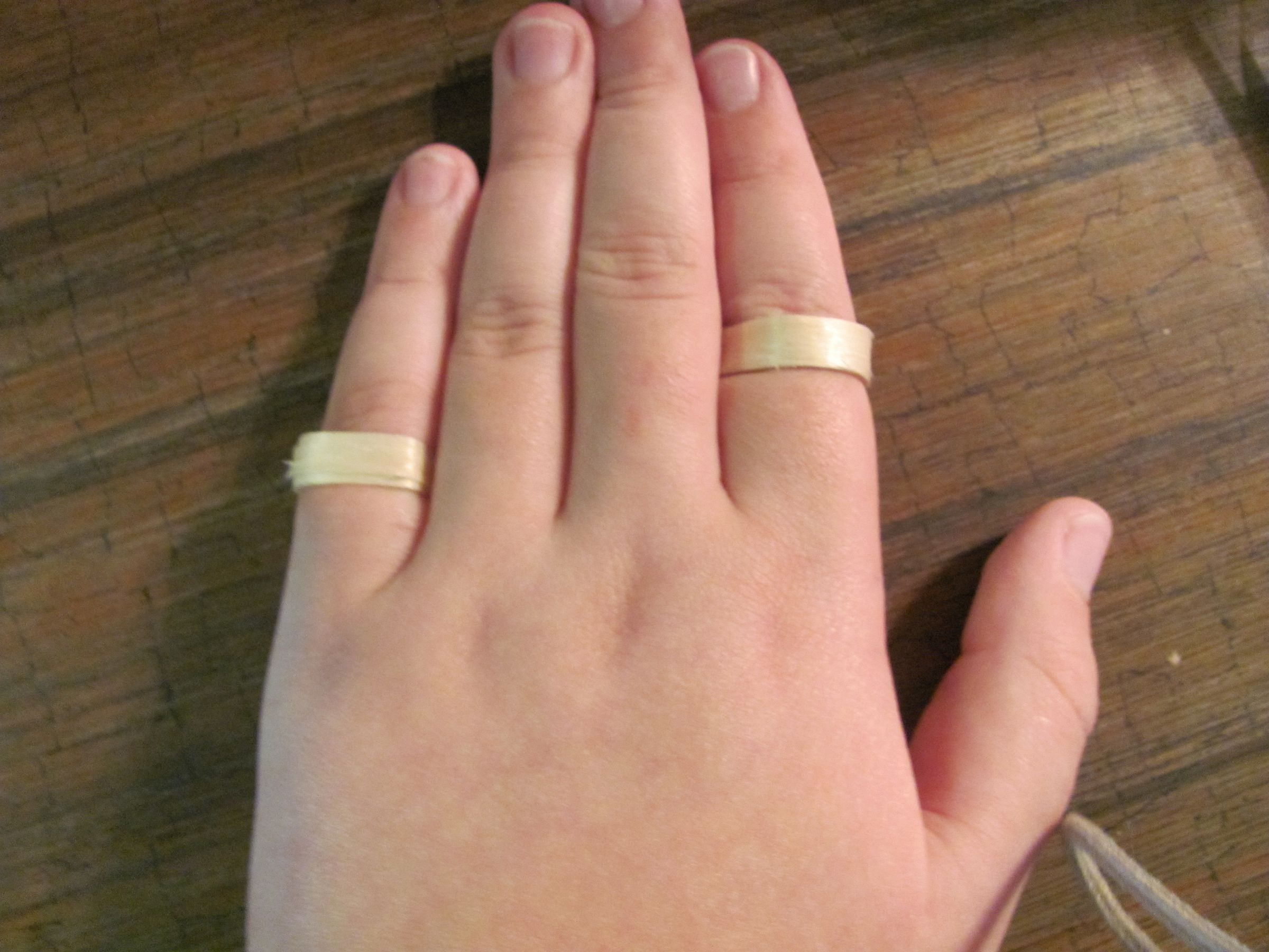 Popsicle Stick Rings