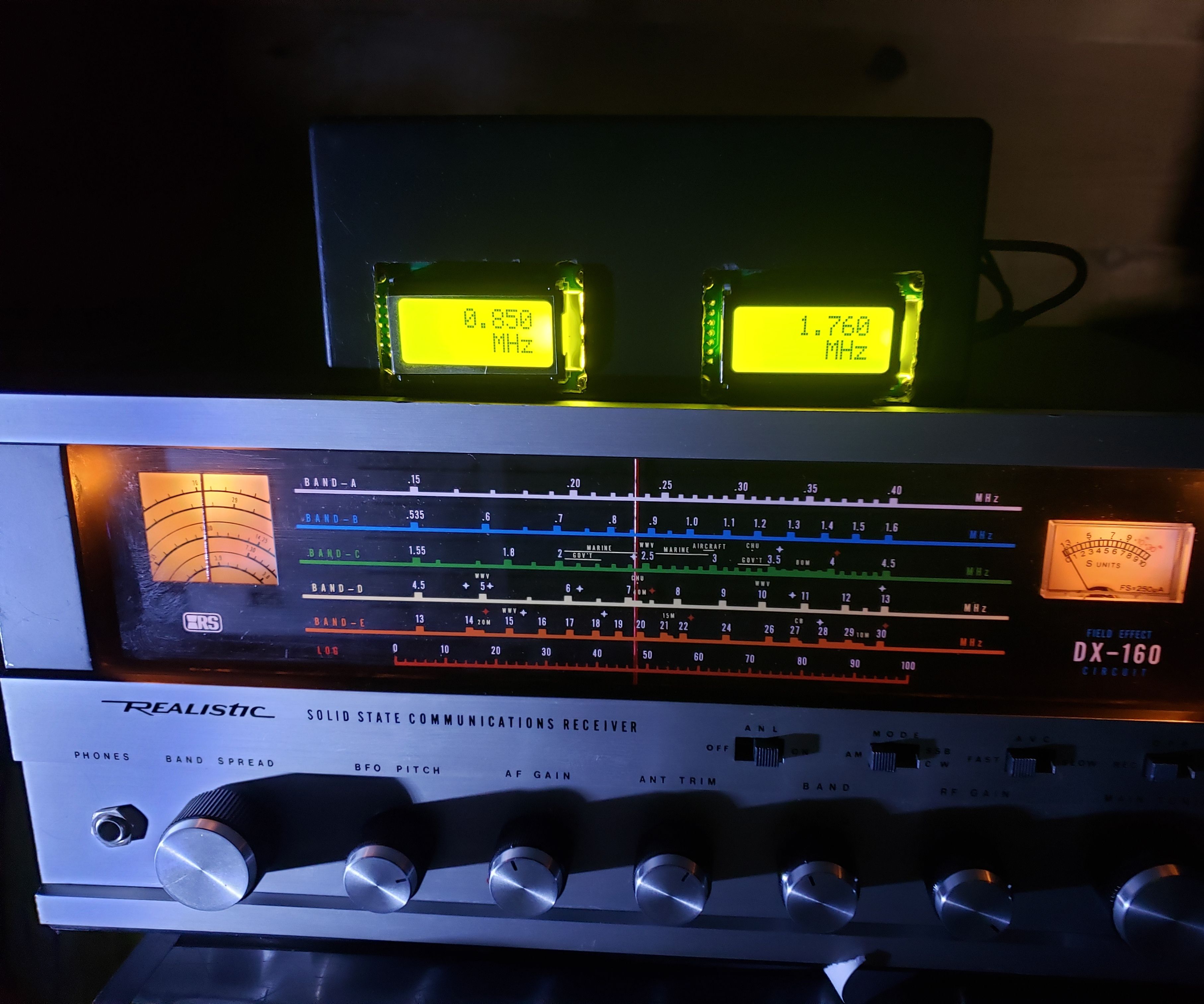 Add a Digital Display to an Old Communications Receiver