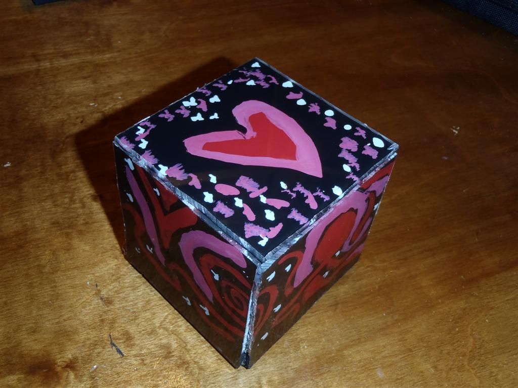 Heart in Your Hands LED Box