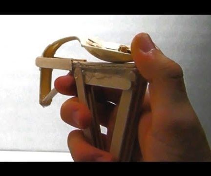 How to Make a Popsicle Stick Gun