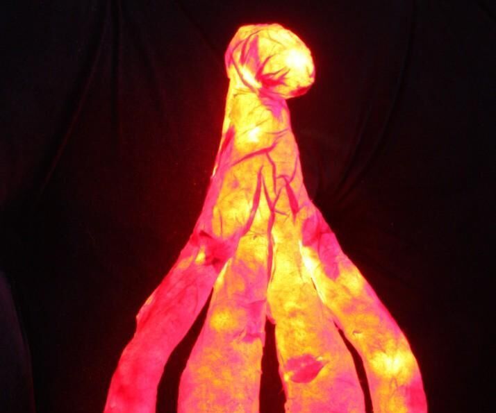 Paper-Only Alien Lamp : 6 Steps - Instructables