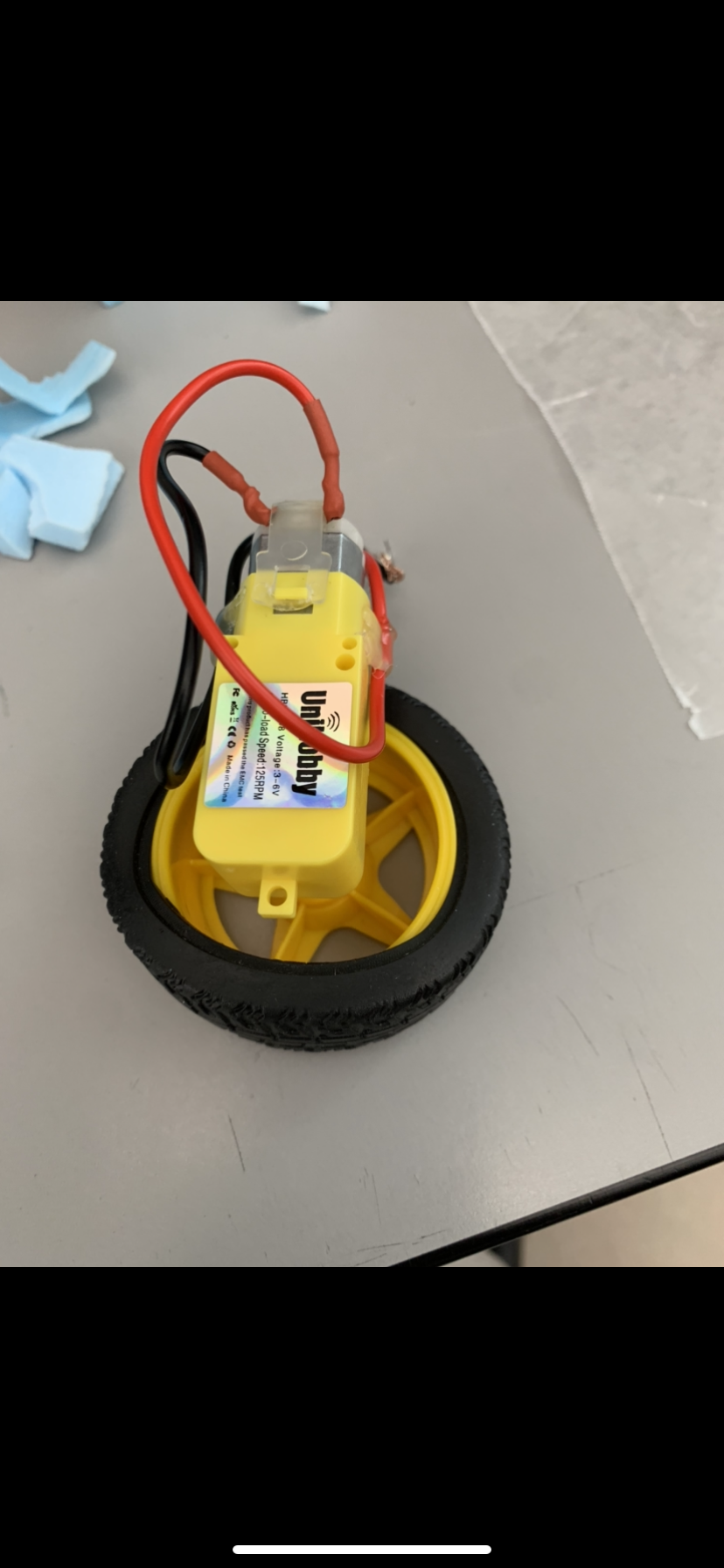 How to Attach Your Yellow Motor Holder