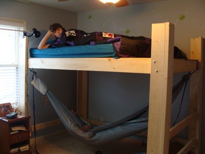 Double Size Bed Loft!