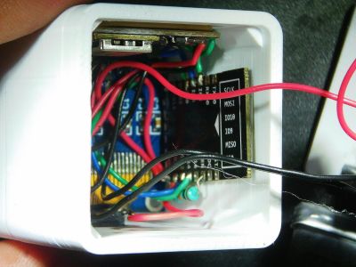 Component placement in case