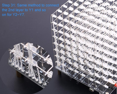 How to Assemble 8x8x8 RGB LED Cube : 33 Steps - Instructables