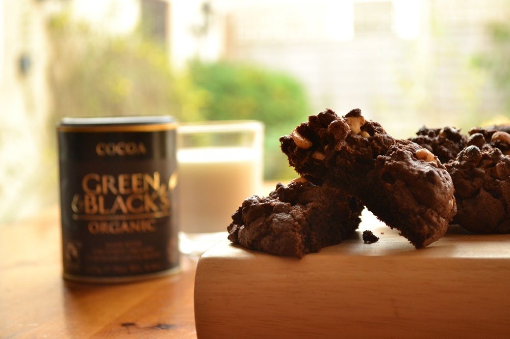 Double Chocolate Peanut Butter Cookies