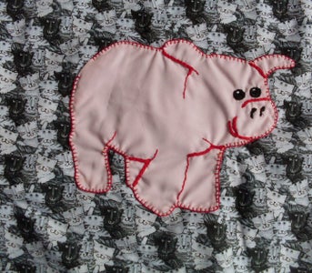 Keepsake Quilted Patchwork Play Mat / Blanket.