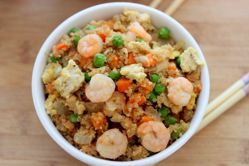 Shrimp Fried Quinoa