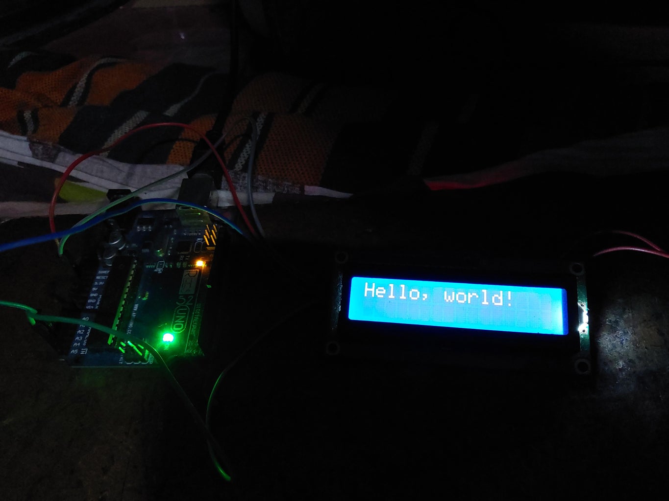 How to Use a I2C LCD With Arduino UNO : 4 Steps - Instructables