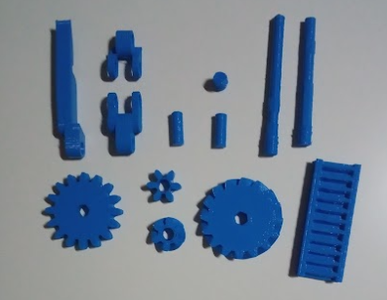 3D Printed Parts Assembly