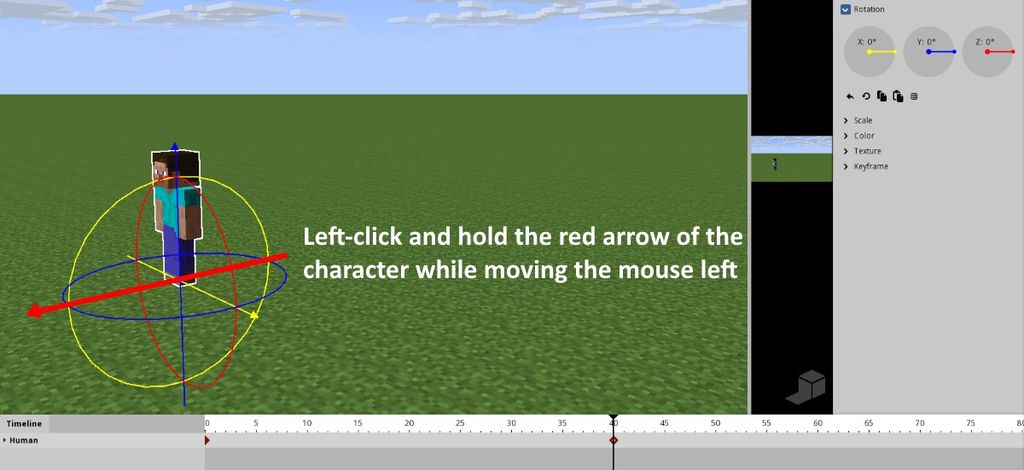 Minecraft Character Rotation Minecraft Animation Maker - First Animation : 9 Steps - Instructables