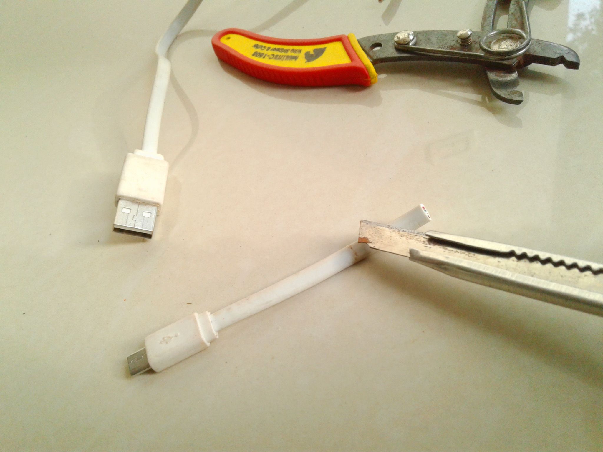 DIY OTG Cable 7 Steps Instructables