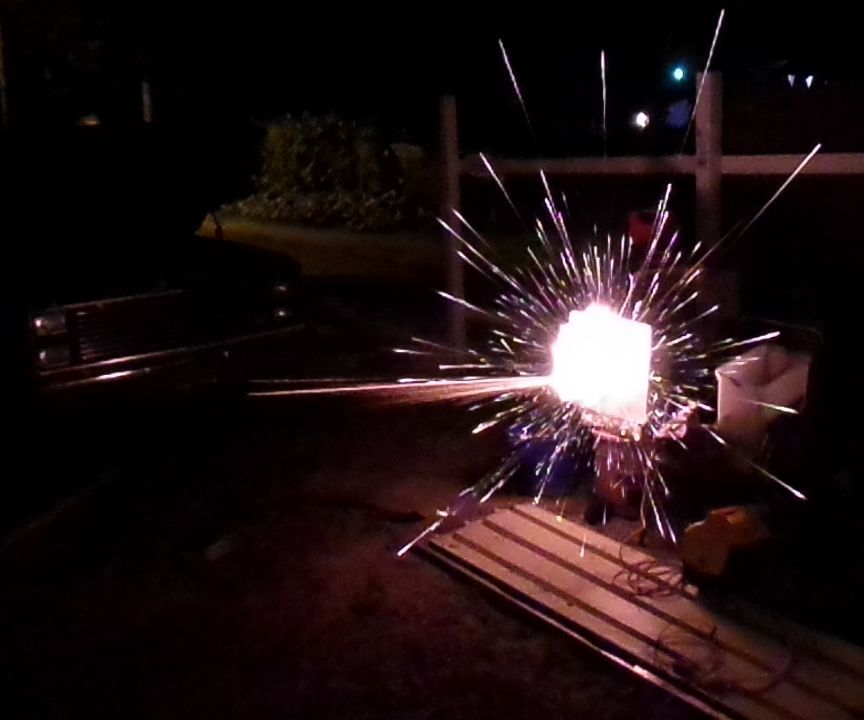 Flying Homemade Bolt Made From Antenna