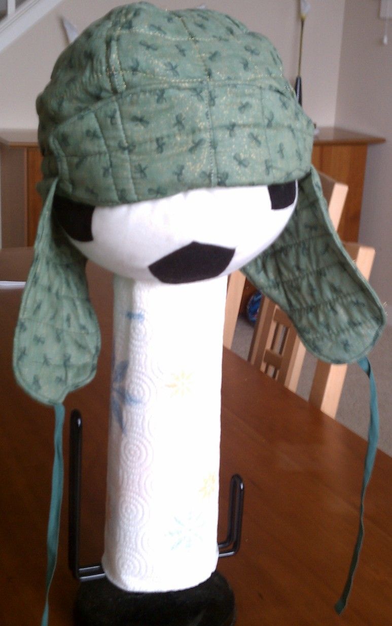 Quilted Ear Flap Hat