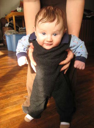 Quick and Dirty Infant Over-alls