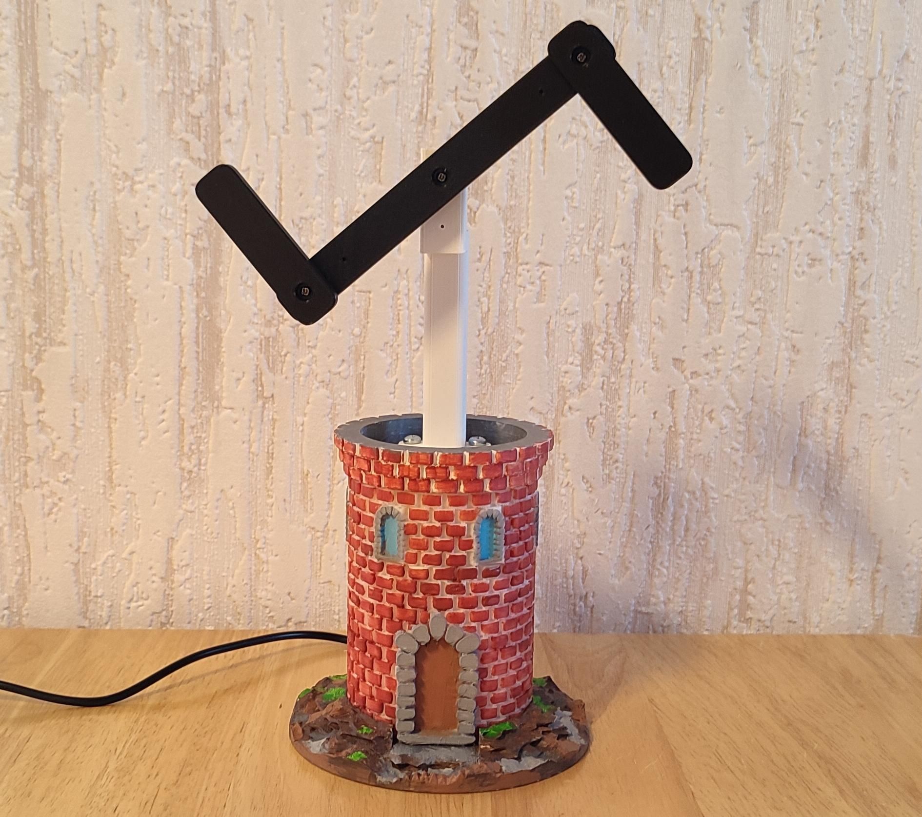 3D Printed Optical Telegraph Model