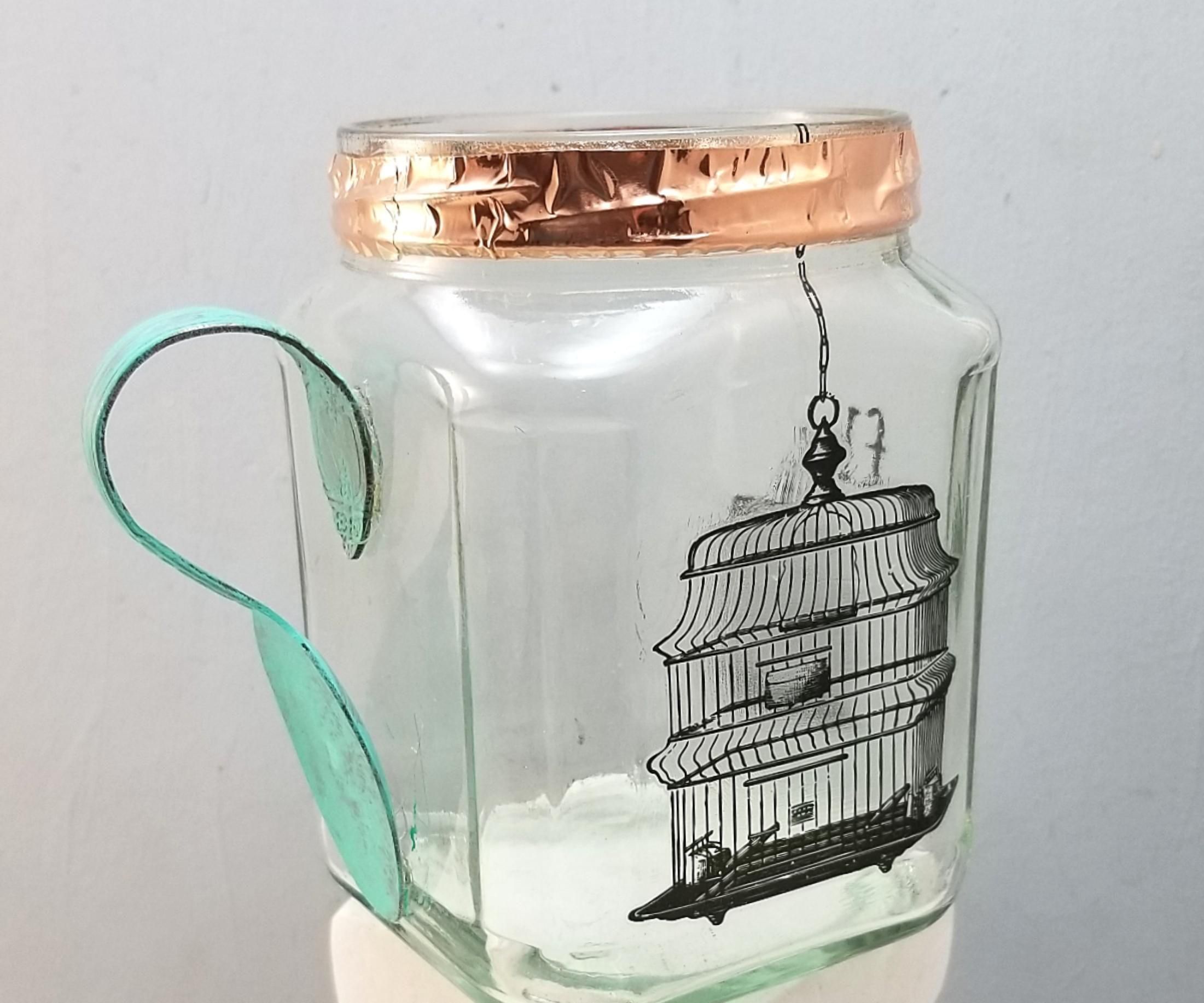 Salvaged Jar Quick Mug