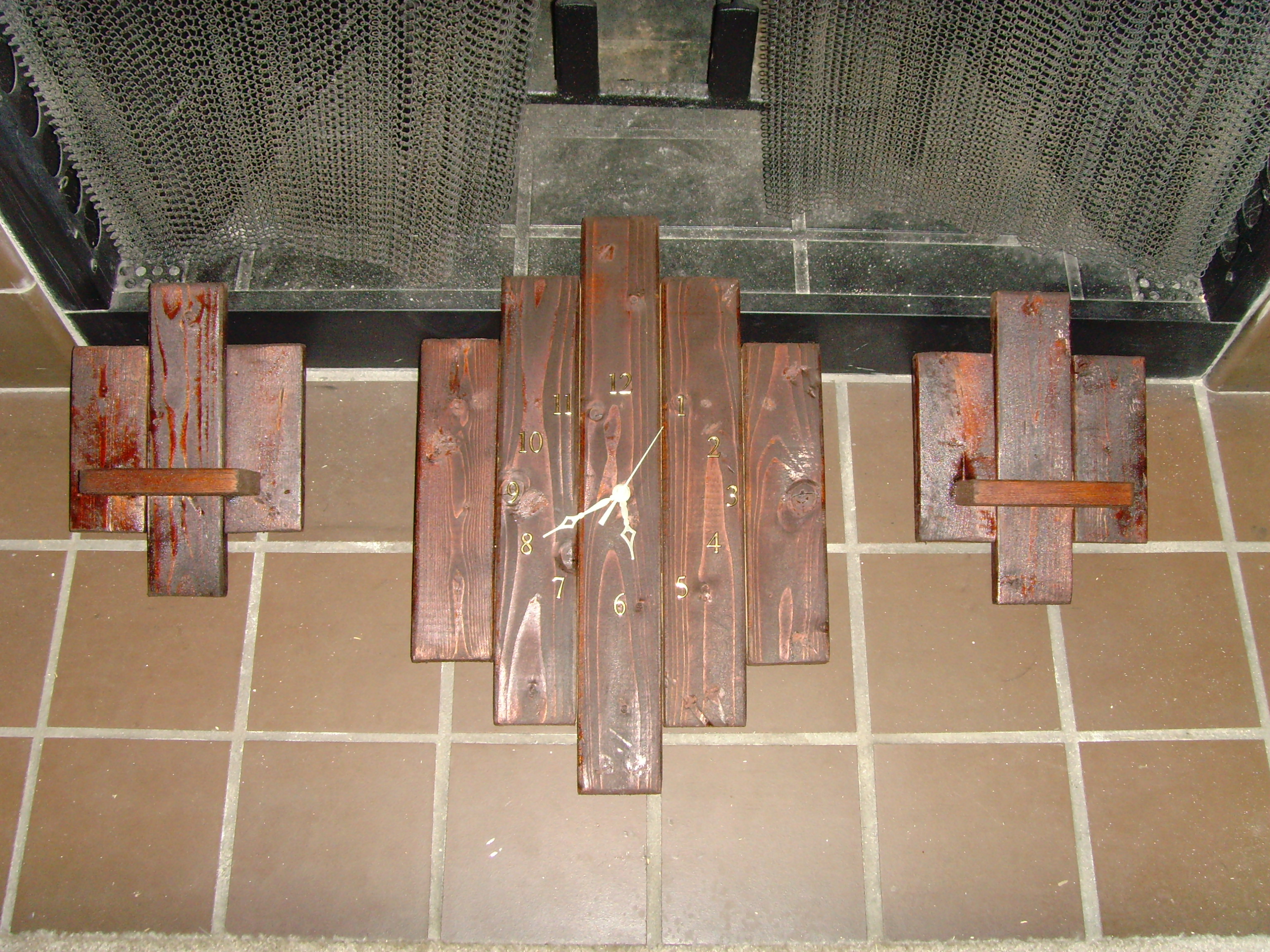 EasyMade Clock and Sconce Set 9 Steps Instructables