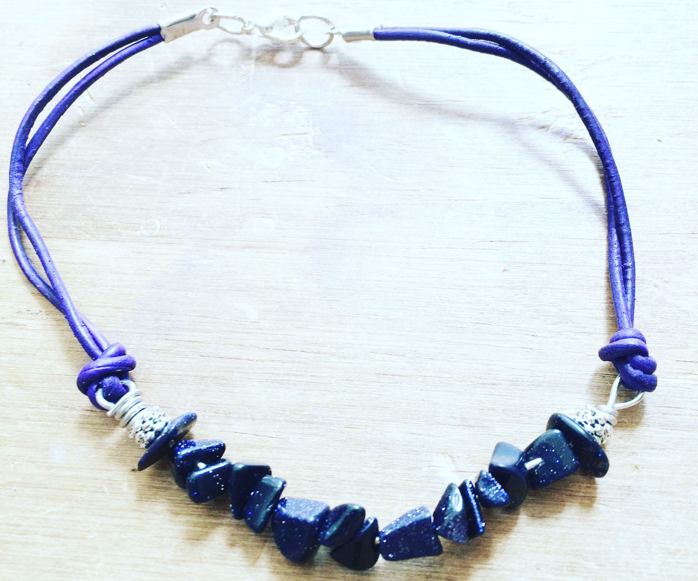 Simple Leather Wristlet