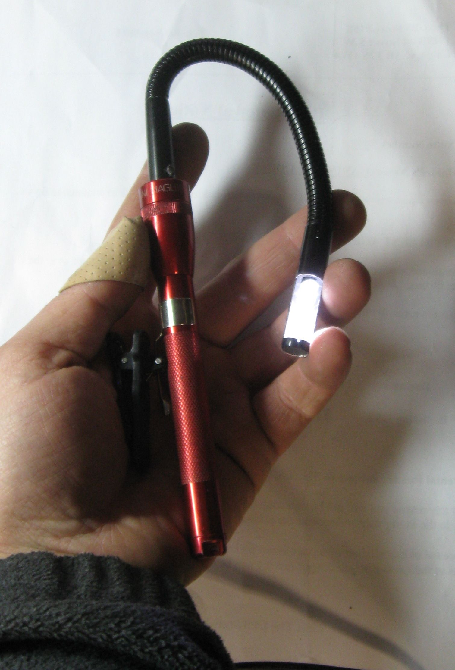 LED Booklight From a Maglite