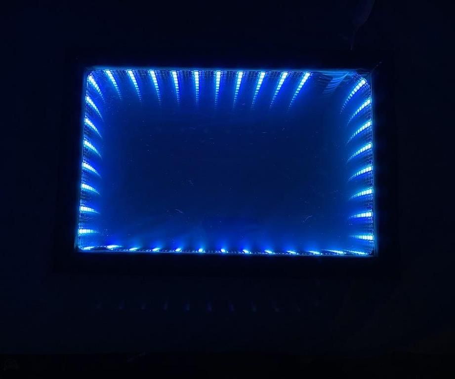 Multi Colored Infinity Mirror 