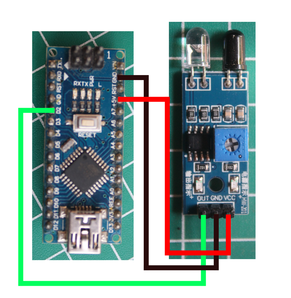 How to Use the IR Obstacle Avoidance Sensor on Arduino : 4 Steps ...