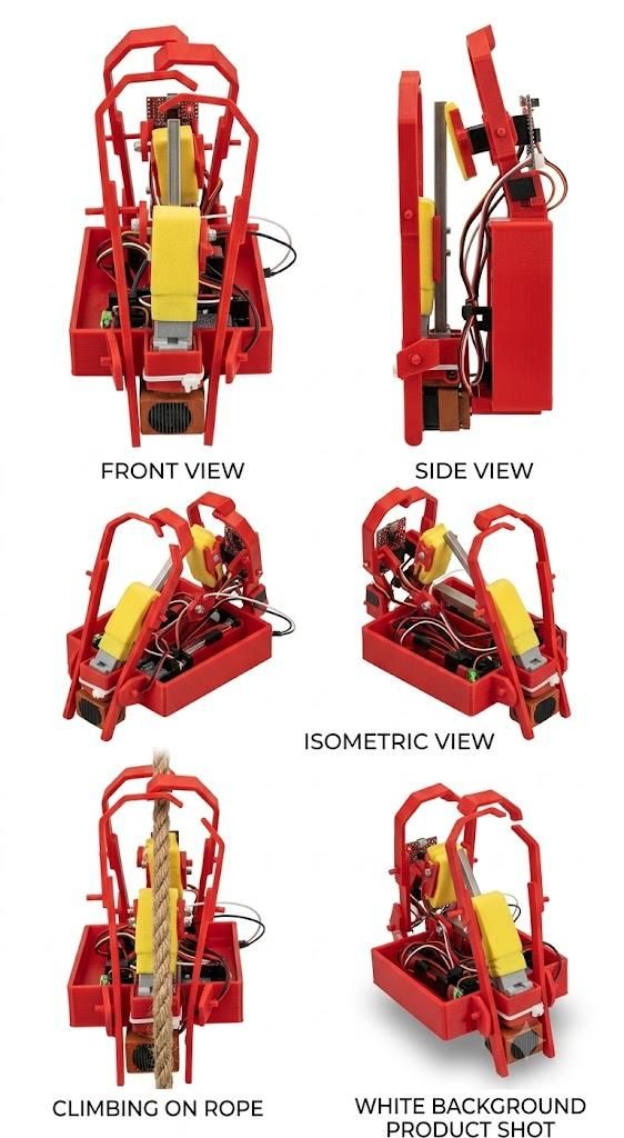 Rope Gripping Mechanism