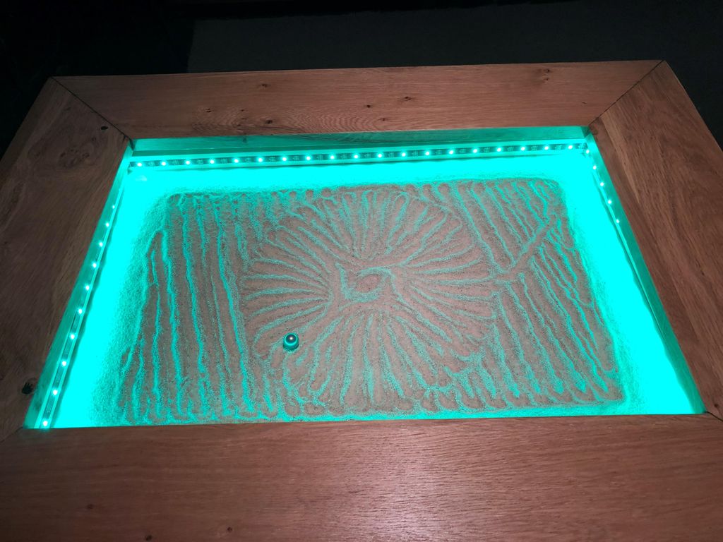 Arduino Sand Table Easily Build a MACHINE THAT DESTROYS WHAT IT CREATES - Kinetic Sand Art ...